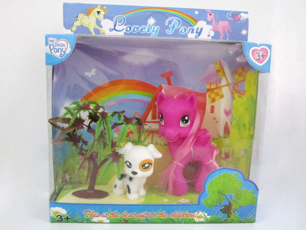 My little vinyl pony toy