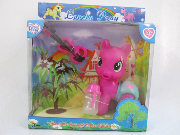 My little vinyl pony toy