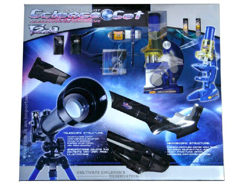 Astronomical telescope toy & Microscope toy