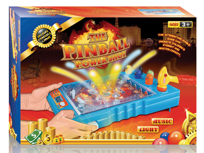 Liquid crystal Electronic Pinball machine