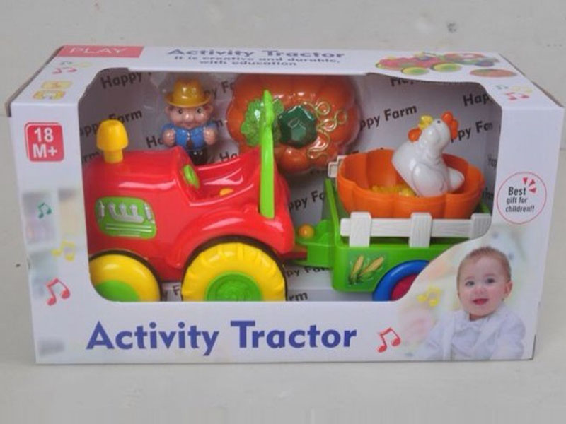 B/O farmer car with light&music(not battery)