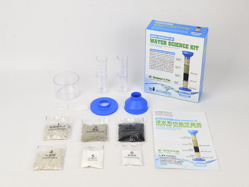 water science kit （English color box）