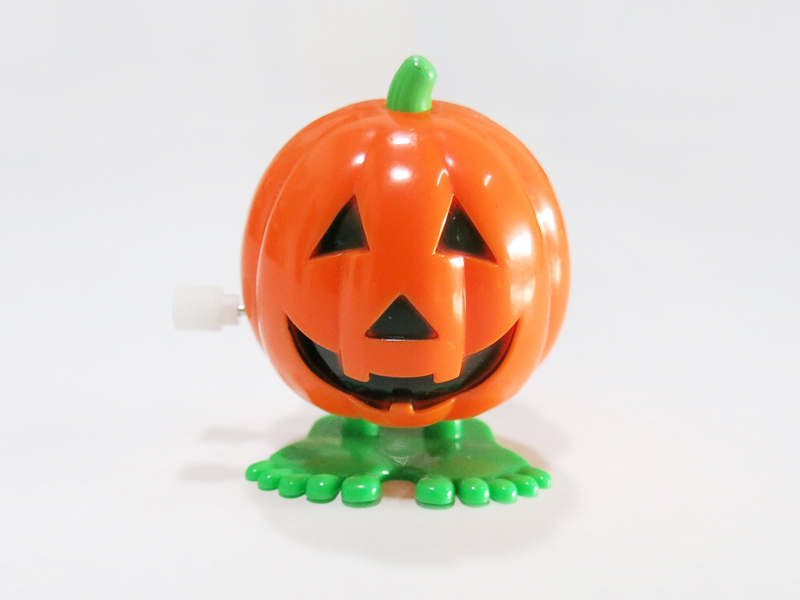 On the chain around Halloween Pumpkin