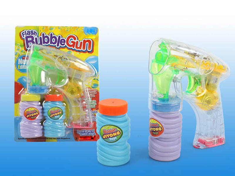 Zona pellucida four lights flash two bottles of water bubble gun