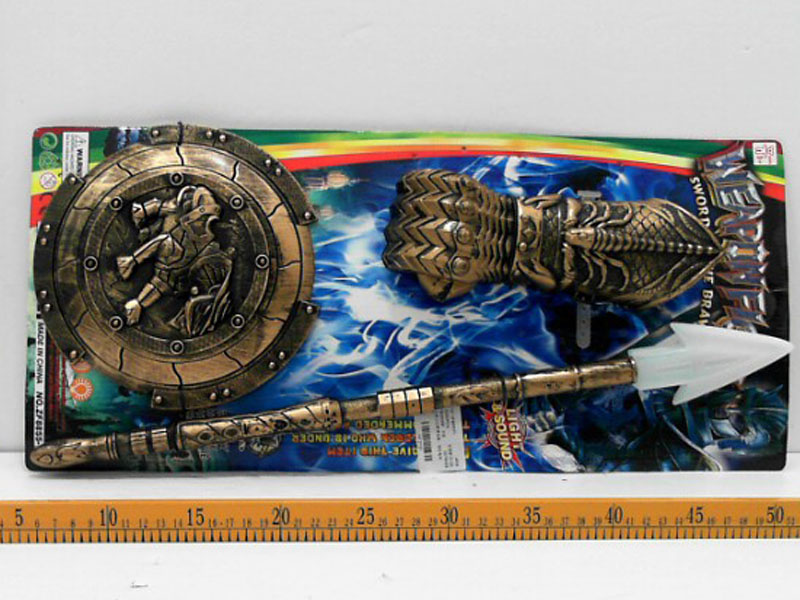 Toy Falchion&Sword with light/batter