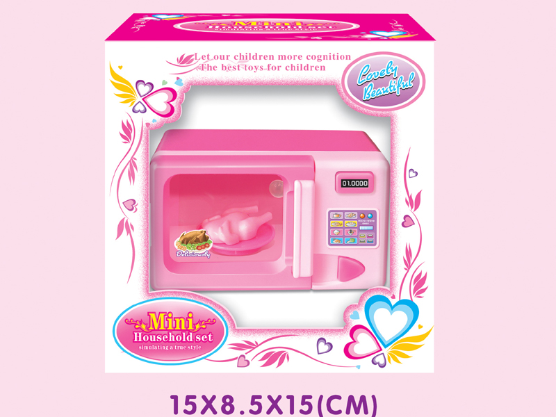 ELECTRIC MICRO-WAVE OVEN WITH LIGHT