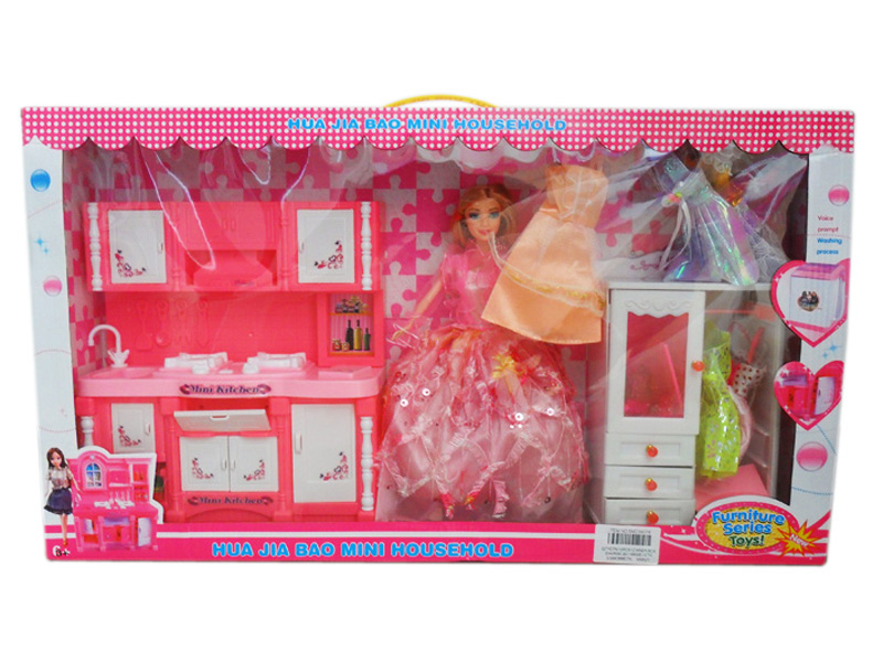 Flower Garbo kitchen set