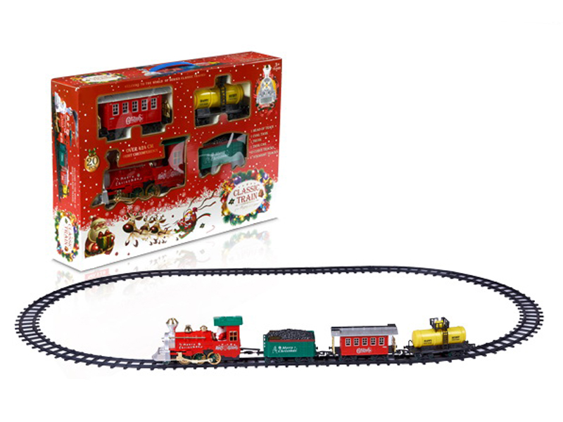 Electric Smoking Lights  Christmas Music Track Train