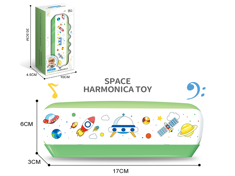 Cartoon Space Harmonica