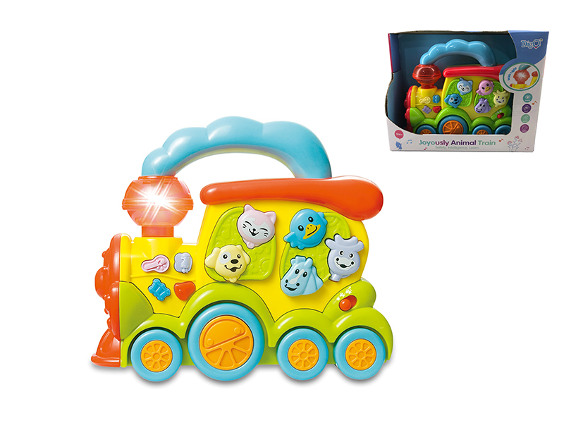 Animal Train with light and music