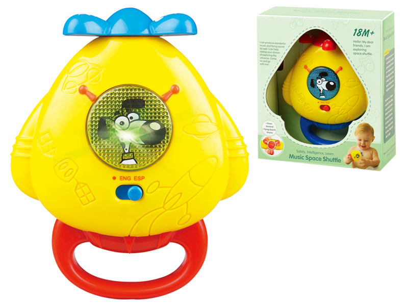 Battery Operate Airplane Toy with light and music