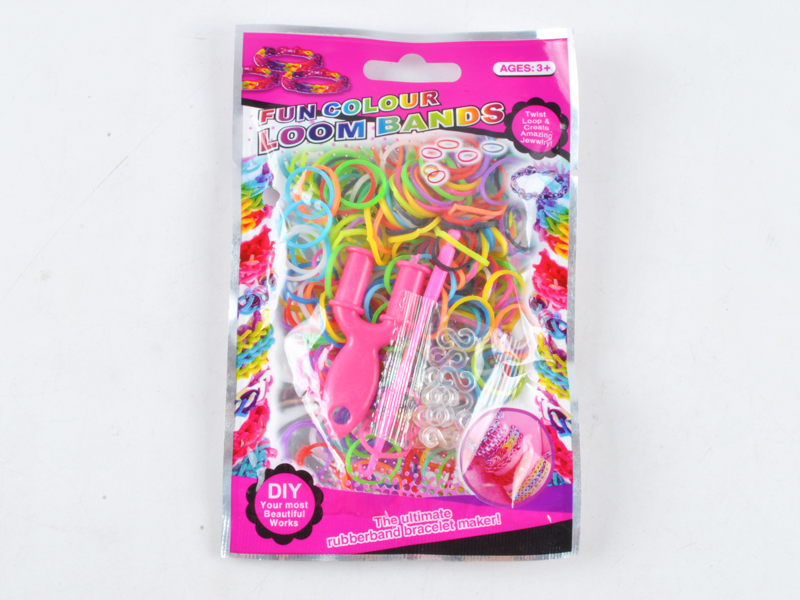 Colorful DIT Rubber Band Bracelet with tool