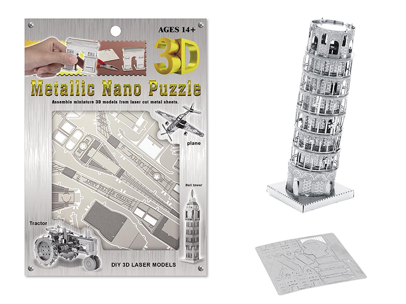 Stainless SteelLeaning Tower Of Pisa 3D Puzzle