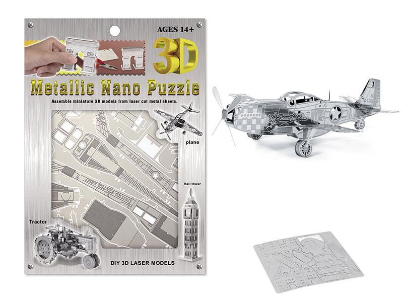 Stainless Steel  Wild Horse 
Fighter3D Puzzle