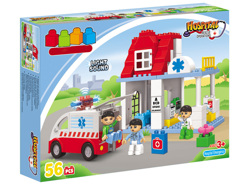 56pcs Building Blocks