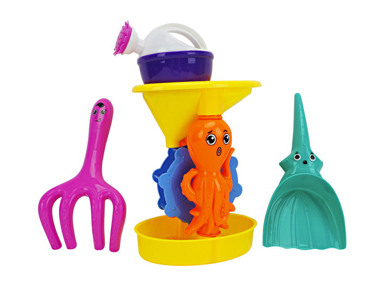 Sand Beach Octopus Waterwheel 4 PCS