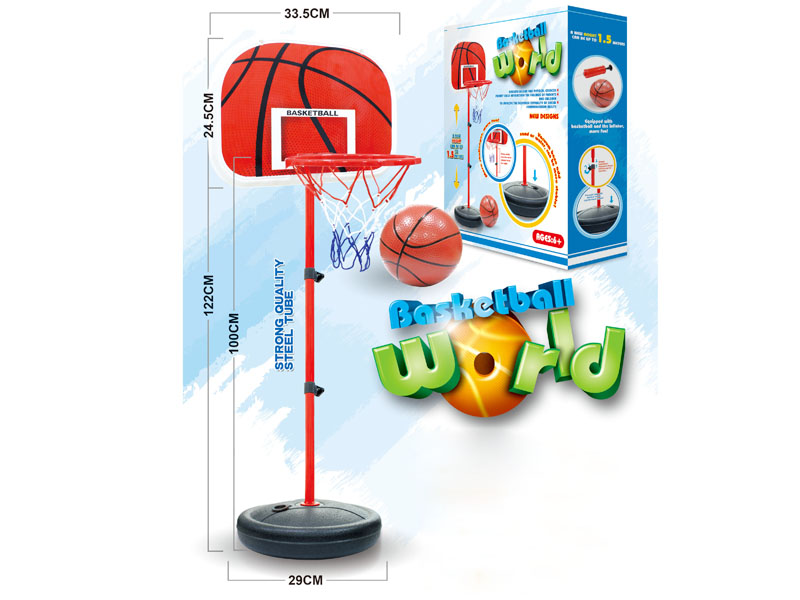 Small size 120cm  Iron pipe Iron frame Basketball stands