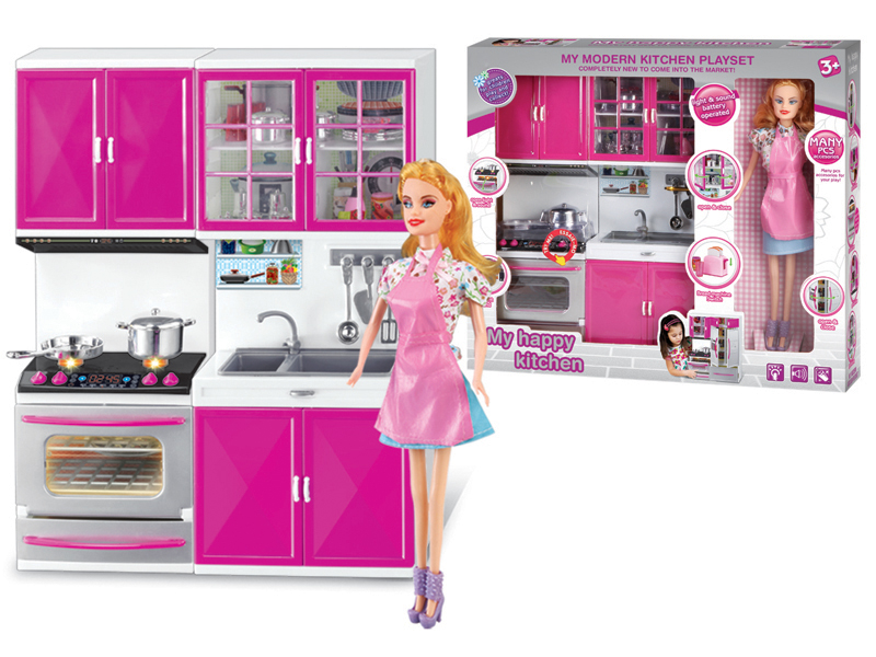 Kitchen Series with Barbie