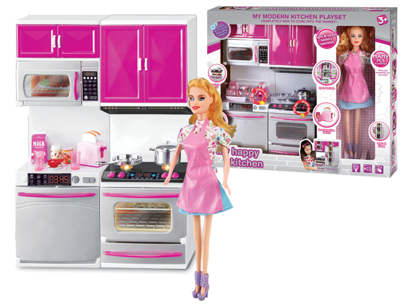 Kitchen Series with Barbie