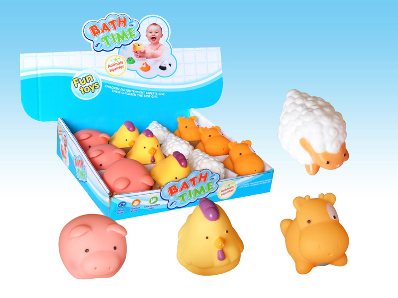 12 PCS Bath Toys