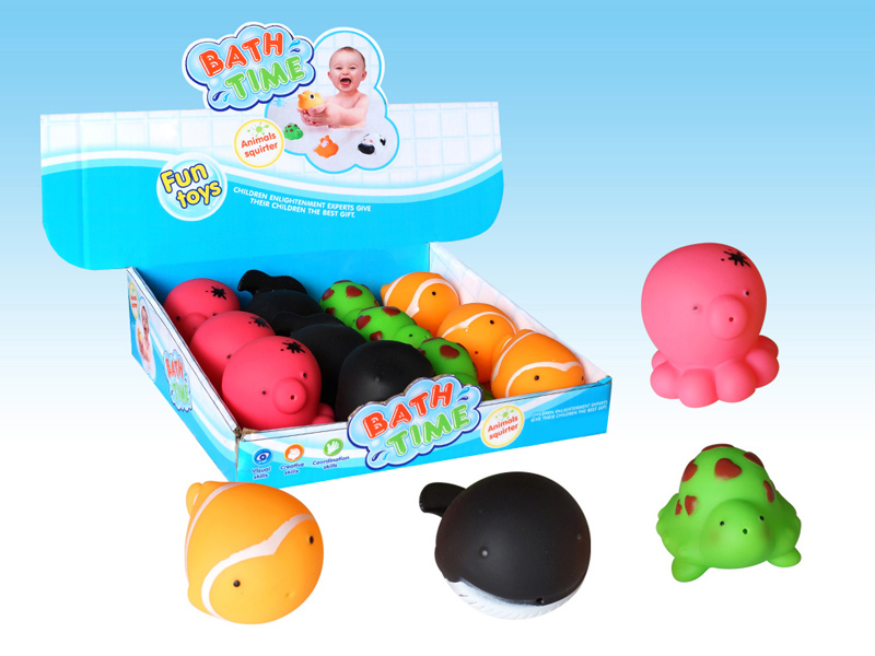 12 PCS Bath Toys