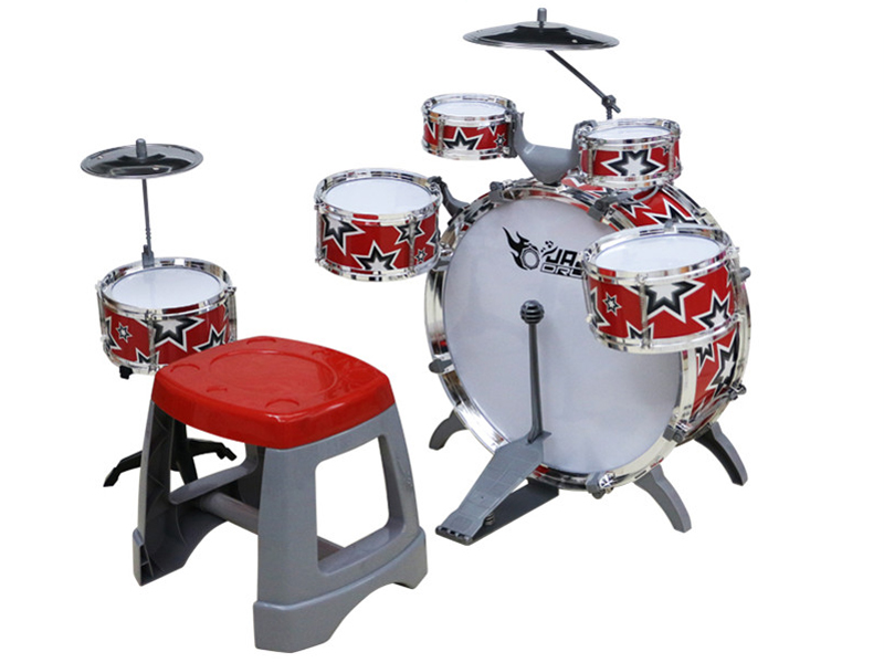 40CM 6 Drum Set Plated Jazz Drum