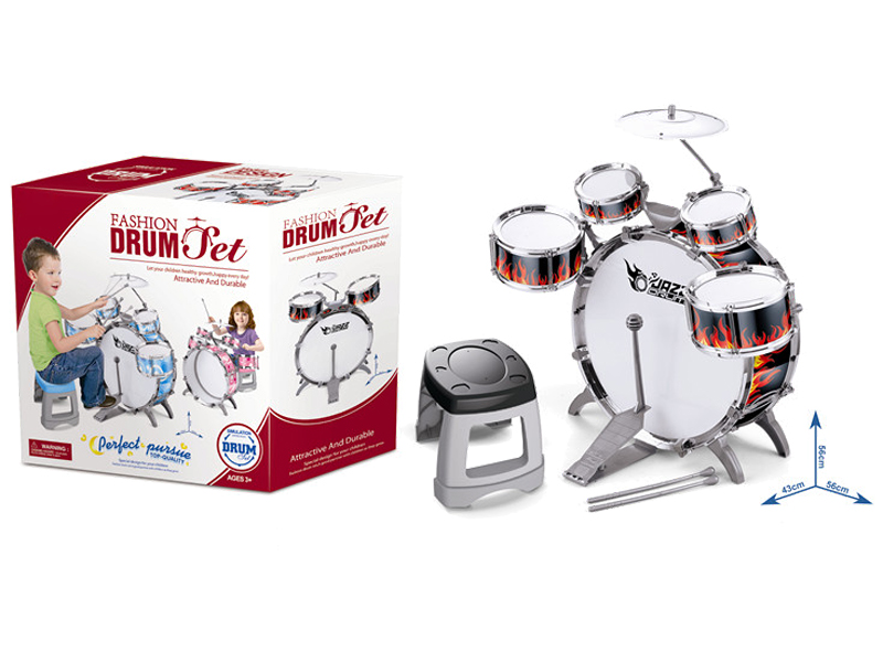 40CM Set Plated Jazz Drum