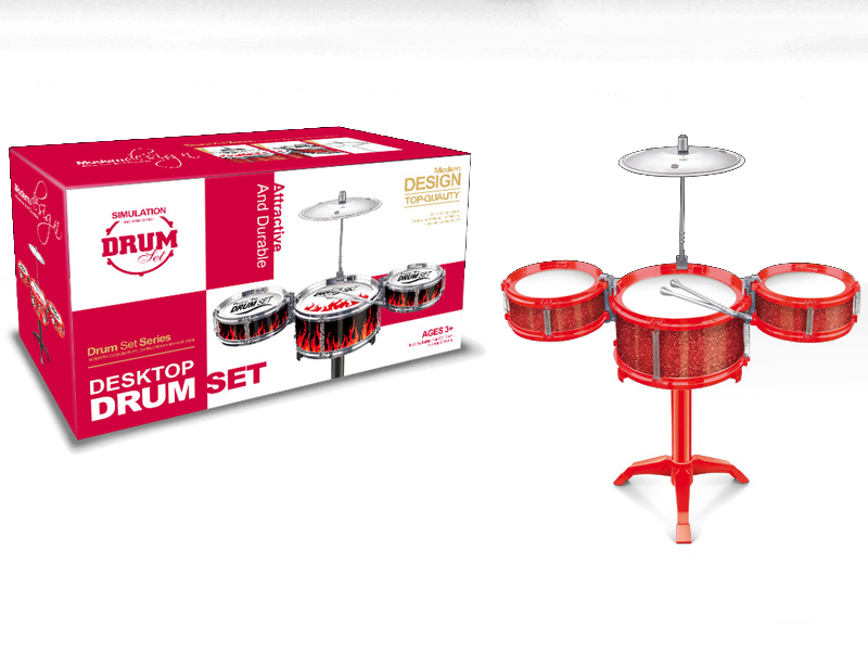 Non-transparent Jazz Drum Red