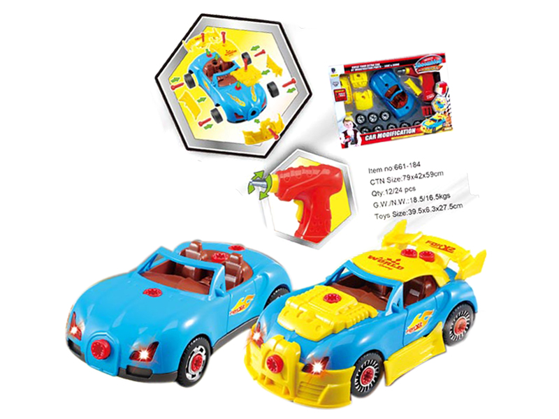 Bugatti Race Car Set