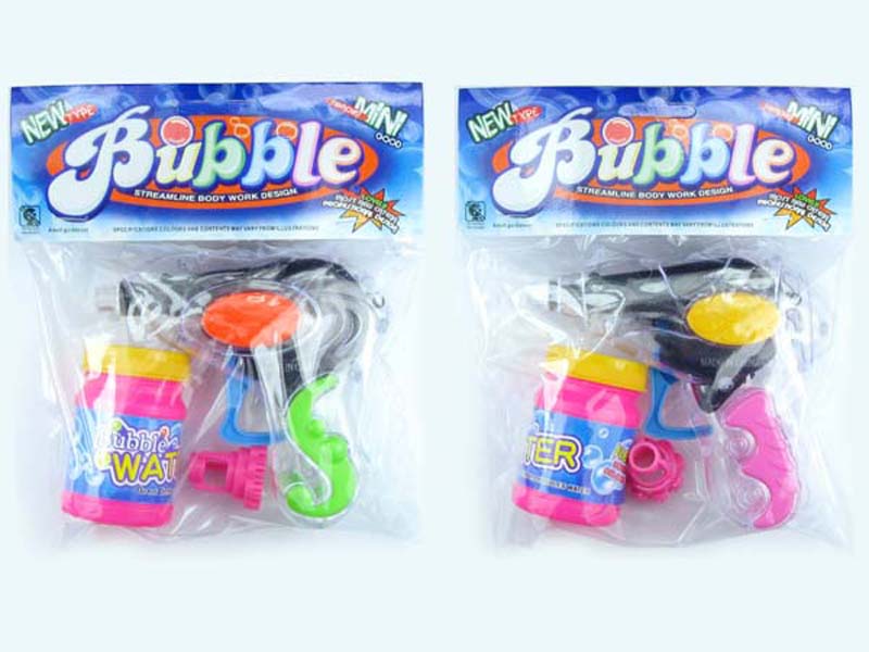 Transparent Bubble Gun