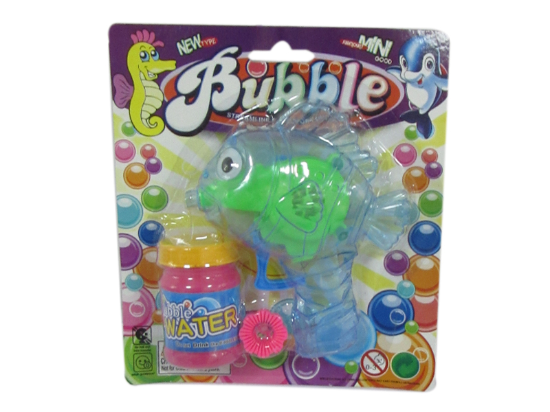 Friction Transparent Fish Bubble Gun