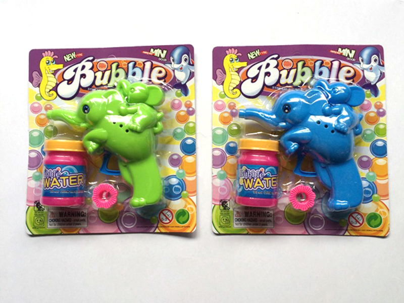 Friction Non-transparent Mini Elephant Bubble Gun