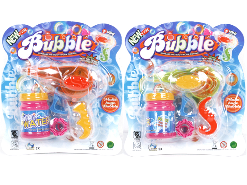 Transparent Bubble Gun With Light