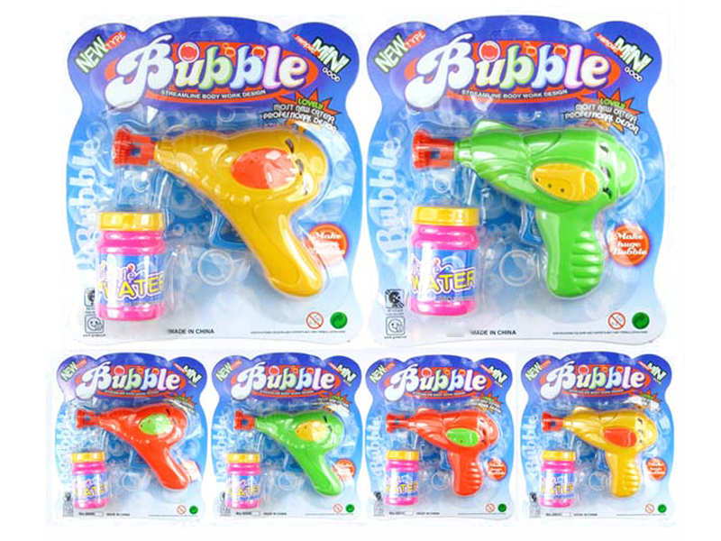 Fully Automatic Transparent Shark Bubble Gun With Light