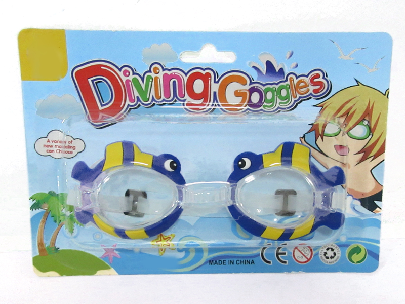 Cartoon Fish  Goggles