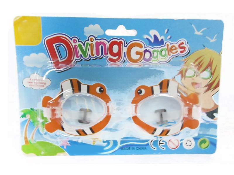 Cartoon Fish  Goggles