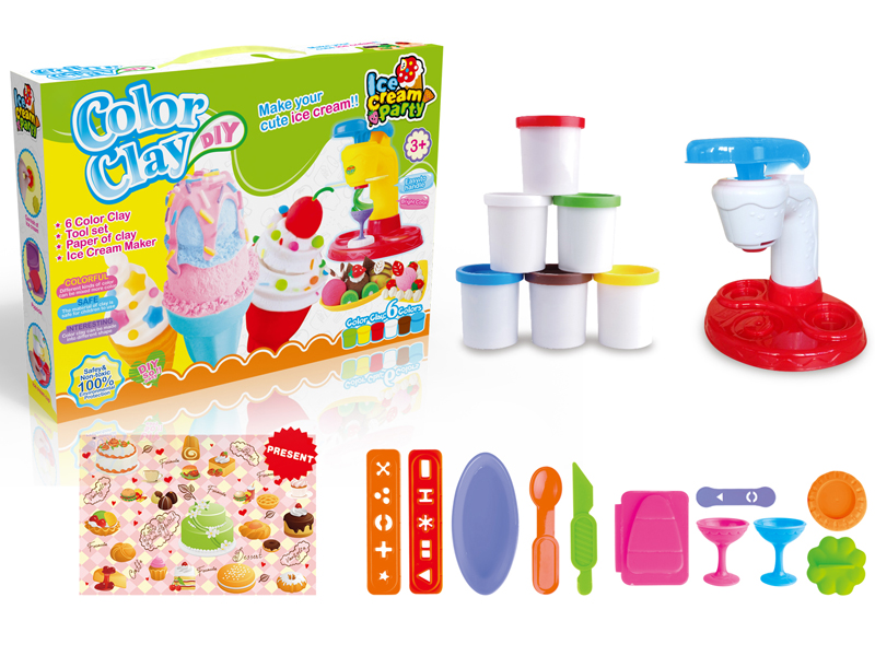 Cake Party Play Dough
