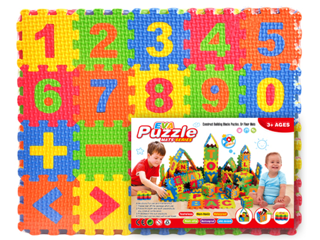 EVA Number and Mathematical Notation Jigsaw Puzzle Game 60PCS