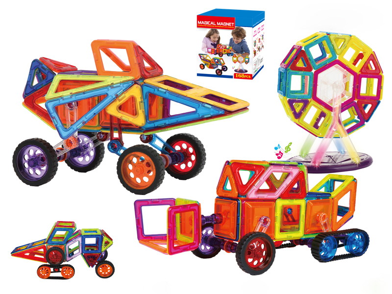 168PCS Magnetism Building Blocks