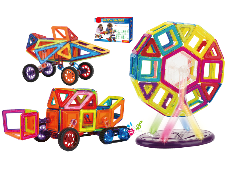 168PCS Magnetism Building Blocks
