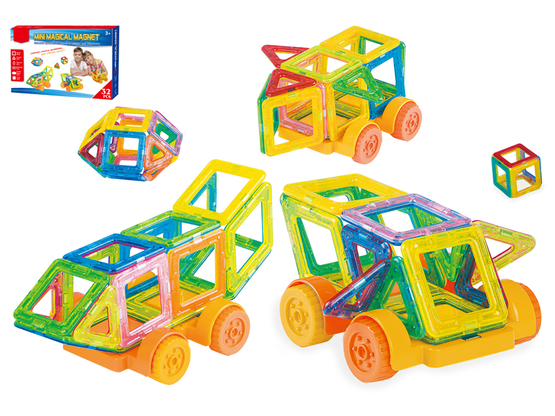 32PCS Magnetism Building Blocks