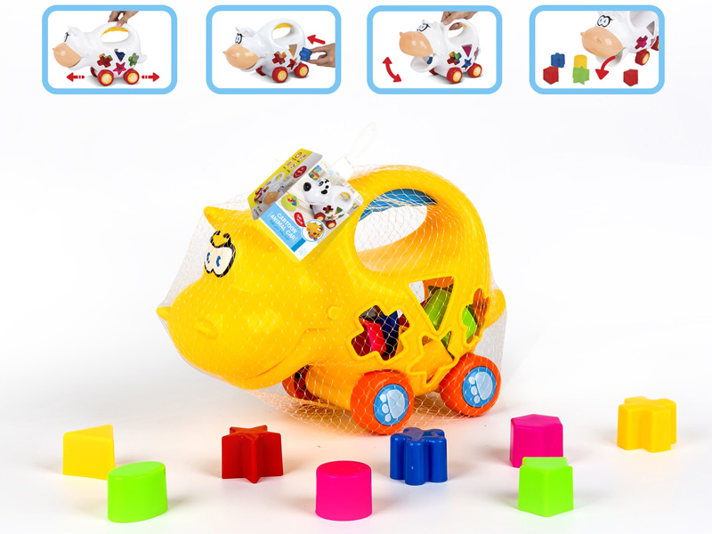 Hippo Intelligent Building Blocks Car