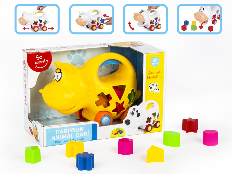 Hippo Intelligent Building Blocks Car