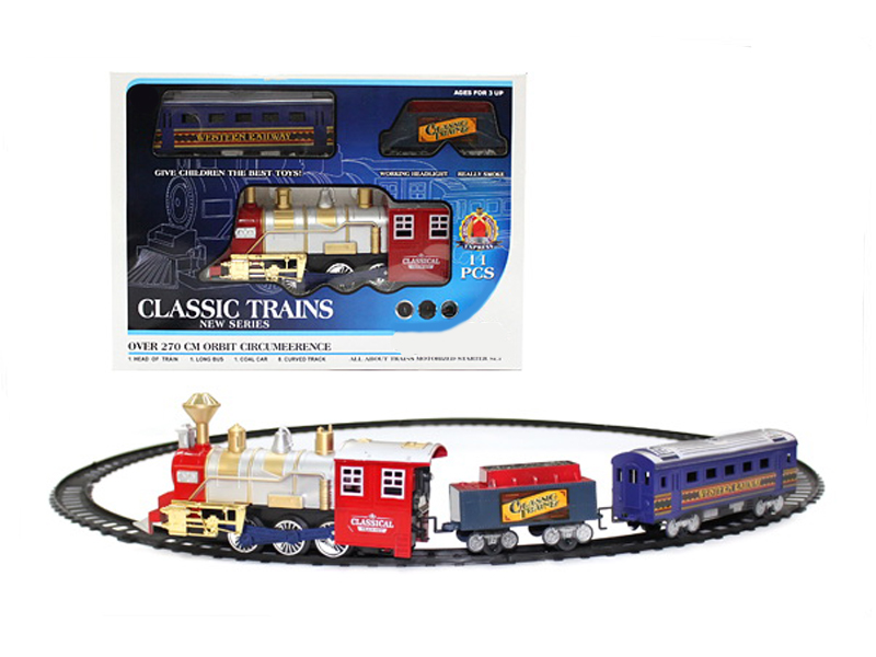 B/O Rail Train With Light And Music