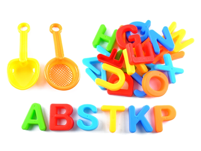 Alphabet Beach Pattern Set