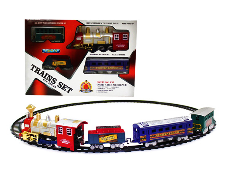 B/O Rail Train With Light and Music