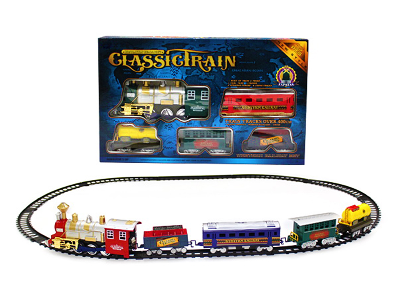 B/O Rail Train With Light and Music