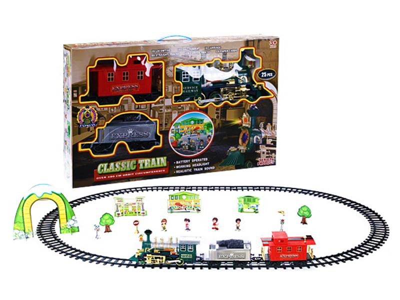 B/O Rail Train With Light and Music