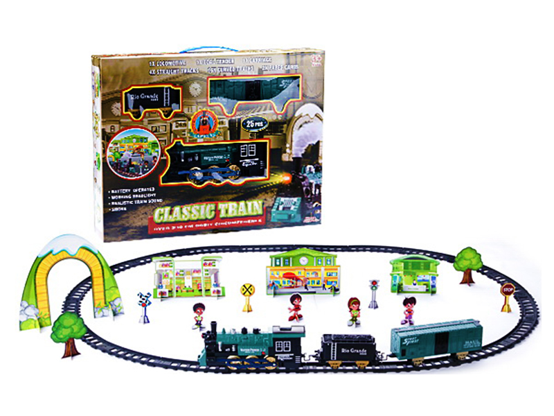 B/O Rail Train With Light and Music