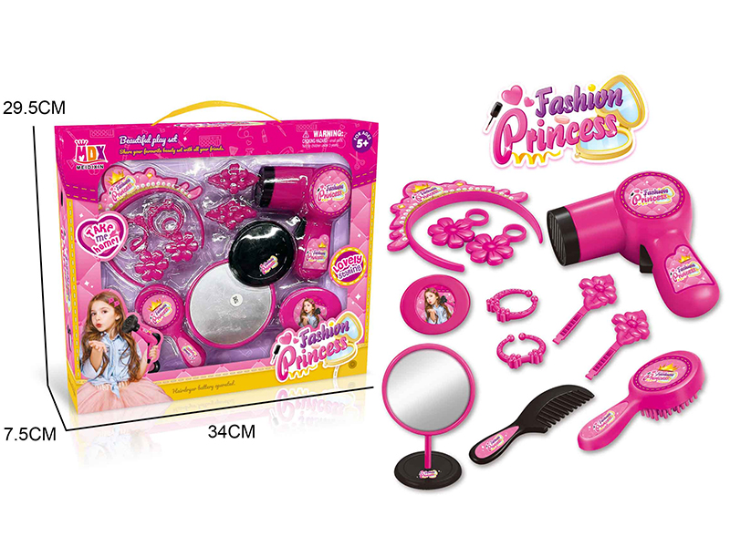 Adornment Toys Set With Hair Drier